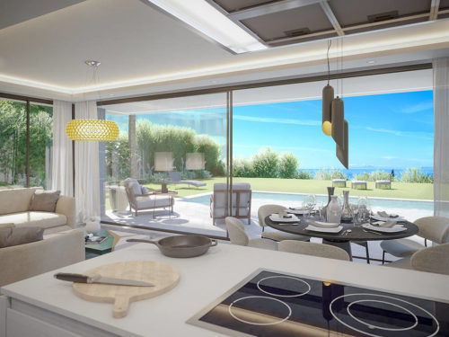 Aquamarina living room views