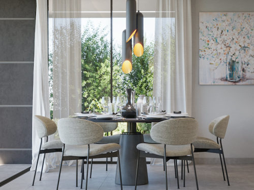 Villa Amatista Living room corner